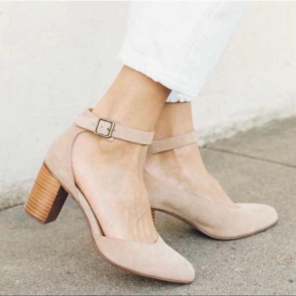 Anthropologie Shoes - Soludos Gemma Heel in Sand Size US 6